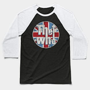 The Who Union Jack Circle Baseball T-Shirt